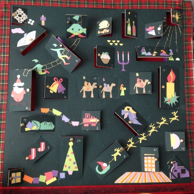 Advent calendar - handmade by me