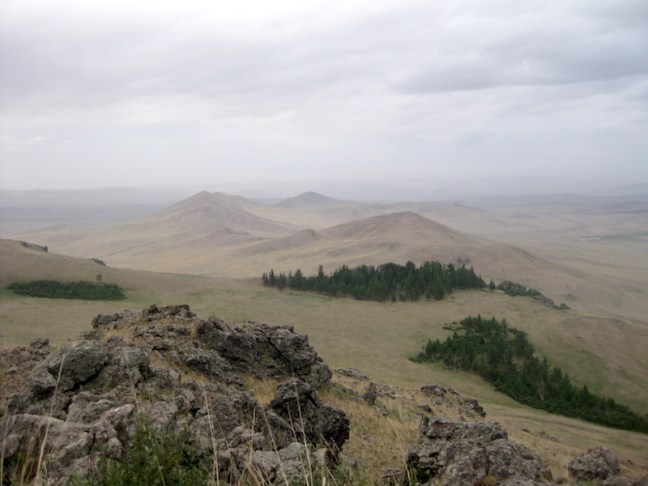 Day 2 View over campsite