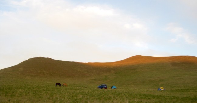 Day 4 - camp above the Tuul River