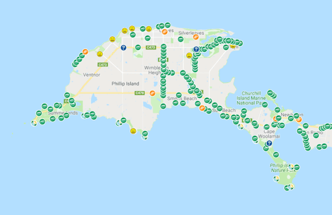 geocaches-PhillipIsland